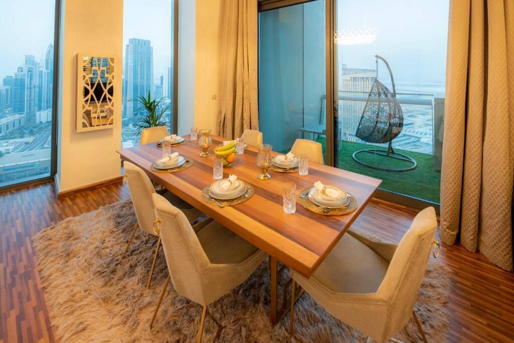 First Class 2Br With Full Burj Khalifa And Fountain View Apartment Дубай Екстериор снимка